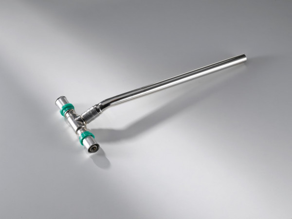 EMPUR EMPUR Heizkörper Anschluß-T-Stück 15x1,8x300 mm, Beutel 2 Stück