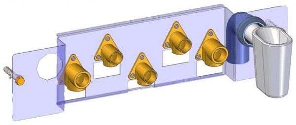 INTERDOMO Anschluss Konsole