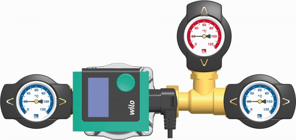 PAW RL Hochhaltg RHT DN 20 Therm Vent 45 C 3/4" IG Wilo Stratos PICO 15/1-6