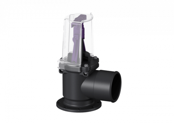 KESSEL Absperrschieber DN 80, Kunststoff, waagrecht