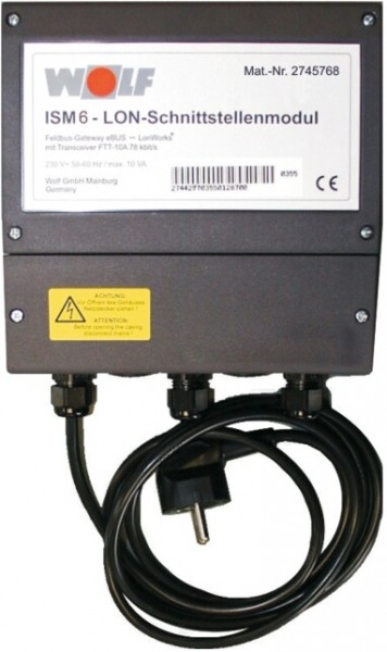 Wolf Software Set ISM 6 LON Schnittstellenmodul
