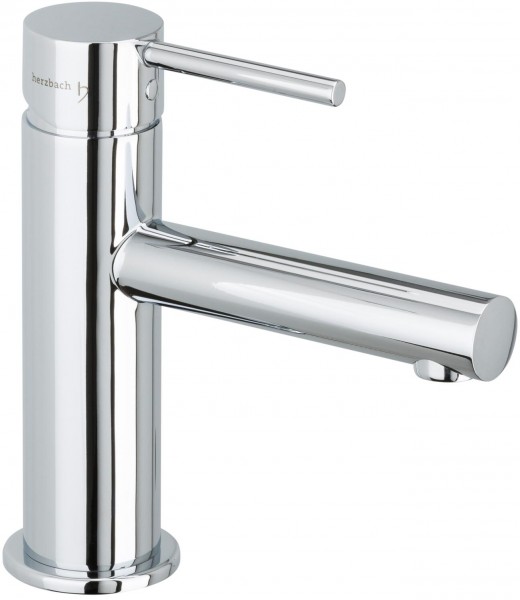 Herzbach WT Einlochbatterie Design New Niederdruck, ohne Ablgrt chr