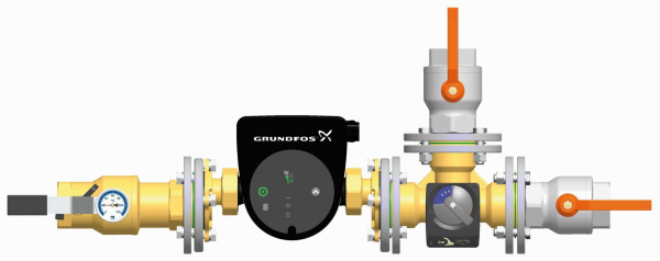 PAW RL Hochhaltg RHM DN 50 3 Weg Misch KVS = 25 2" IG, Motor SR5 GF MAGNA 1 32-