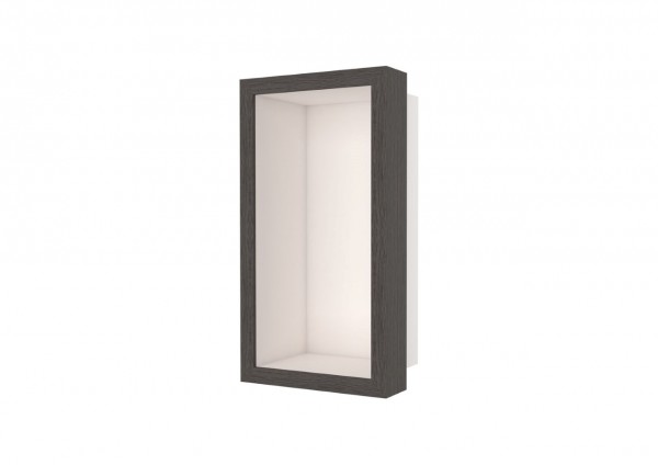 ESS Wandnische W-BOX Niche Creme Rahmen: Oak - Wenge, 150x300x100