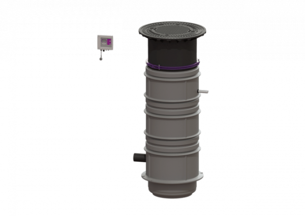 KESSEL Pumpstation Aquapump Medium Tronic, GTF 600, 1800-2250 mm, Klasse B