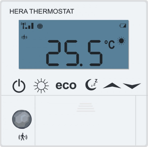 blossom-ic Hera Funk-Raumthermostat Batterieversion, AA 1,5V