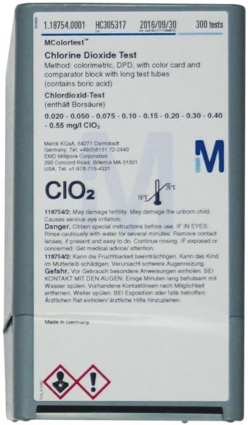 Judo Chlordioxid Messbesteck z. Messung v Chl.diox. n. dem DPD Verf.