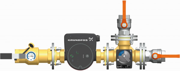 PAW RL Hochhaltg RHM DN 40 3 Weg Misch KVS = 23 11/2" IG, Motor SR5 GF MAGNA 1