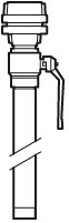 ACO Spülanschluss Muli Max F Gesamthöhe 430mm