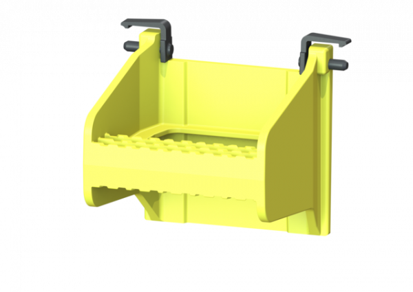 KESSEL Steighilfe aus Kunststoff, mit Sicherungsbolzen