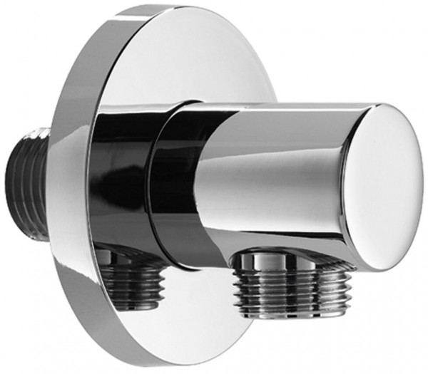 Herzbach Anschlussbogen LIVING SPA Brause rundes Design chr