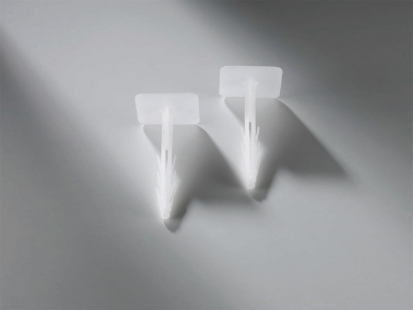 EMPUR PUR-THERM Niederhaltedübel aus PE 80 mm Bohrer d=8mm, Beutel 100 Stück