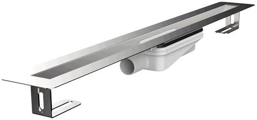 ACO Duschrinne ShowerDrain S DN 32, Einbauhöhe 55 85mm 1000mm