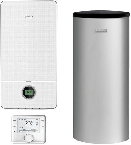 Junkers Bosch Systempaket Condens 7000iW GC711, GC7000iW14, weiß, L, 120 l