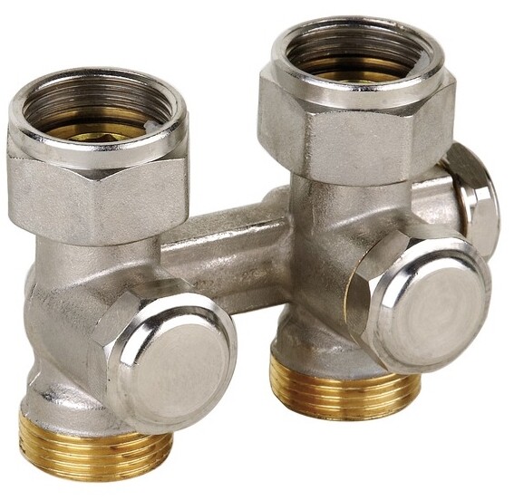 Honeywell Verschraubung Verafix VK voreinstellbar Messing Eck, IG, DN 15