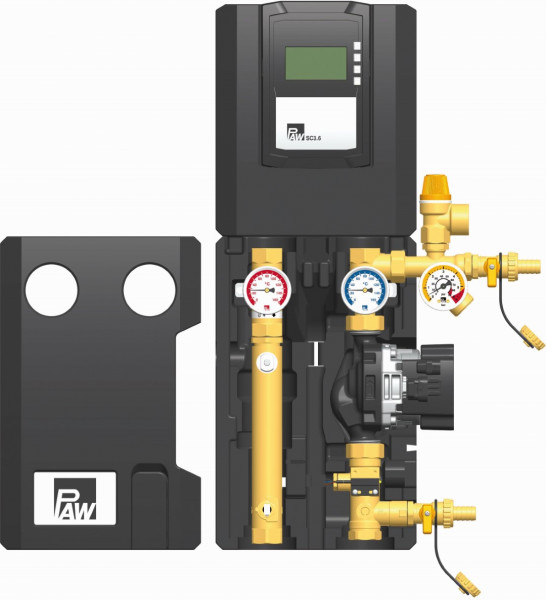 PAW SolarBloC midi Prem 2-Strang, Flow Rotor Reglr SC3.6 GF UPM3 Solar 15-75