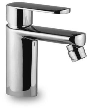 Herzbach Bidet Einlochbatterie Memo mit Zugstangen Ablgrt chr