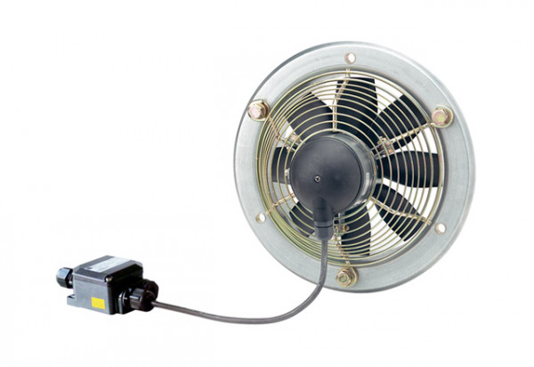 MAICO Axial-Wandventilator EZS 20/4-E Ex e Stahlring, Wec