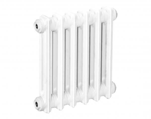 HG-TEC DIN-Gussradiator Berlin RAL 9010 3 Glieder BH 430 NA 350 BL 180 BT 70