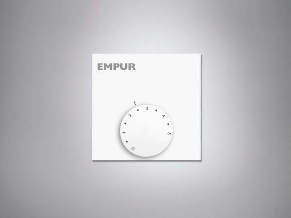 EMPUR Raumbediengerät 24V - Heizen/Kühlen Analog Standard plus