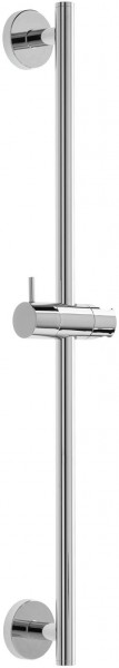 Herzbach Wandstange LIVING SPA f Brause m Konusgleiter 600mm chr