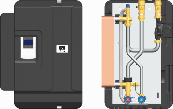 PAW FriwaMidi WT Kupferlot, 40 Platten Regler FC3.10 UPM2 25-75 LowFlow