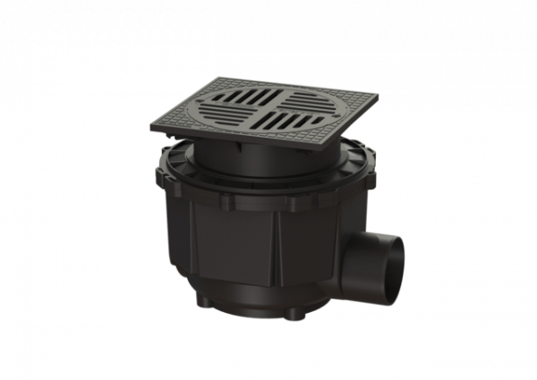 KESSEL Hofablauf System 400, DN 150, A, 380 - 510 mm