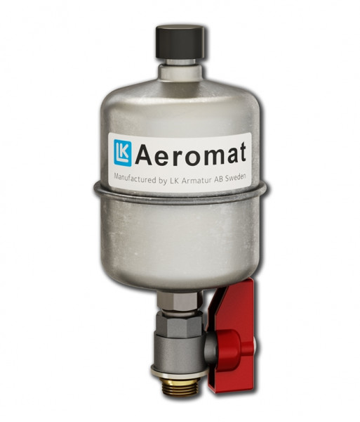 LK Armatur LK 700 Entlüfter VA G3/8 m Absperrventil