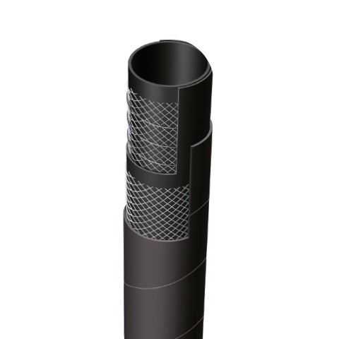 ewuaqua iWater iFlex Pro 1 1/2", 1 m Saug- und Druckschlauch