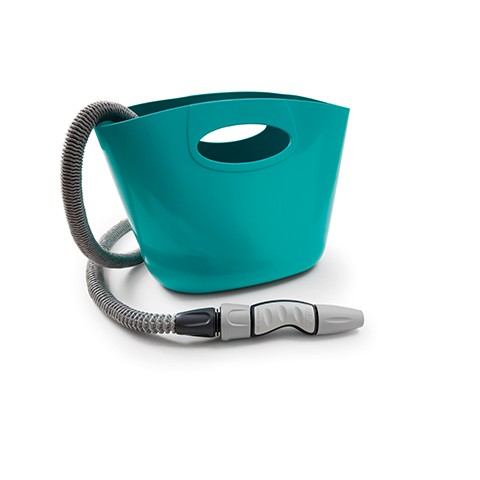 ewuaqua iWater Aquapop aquamarin Gartenschlauch mit Verstautasche