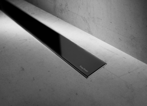 ESS Duschrinne Modulo Basic Glas Schwarz 700