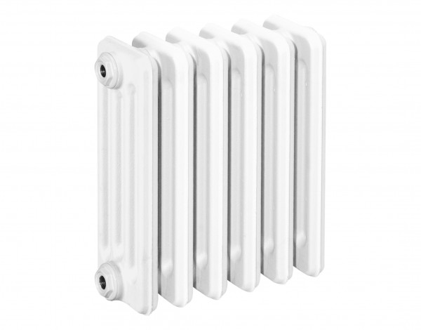 HG-TEC DIN-Gussradiator Berlin RAL 9010 31 Glieder BH 430 NA 350 BL 1860 BT 160