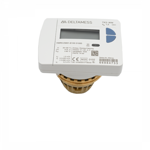 DELTAMESS Wärmezähler TKS WM Qp 1,5 Temperaturfühler 5,2 mm, Standard