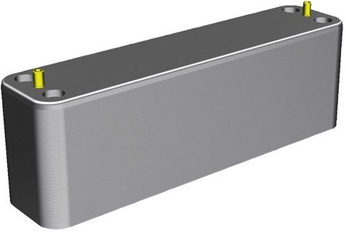 Junkers Bosch Plattenwärmetauscher nickelgelötet, 50 kW