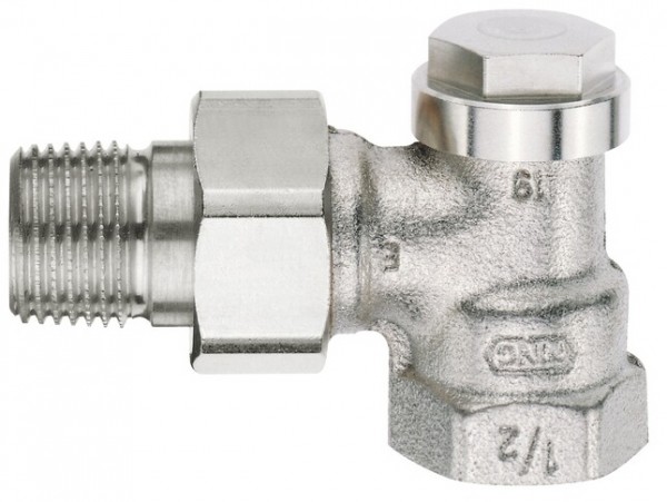 Honeywell Rücklaufverschraubung Verafix regelbar, Rotguss Durchgang, 3/8"