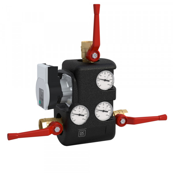 LK Armatur LK 810 Rücklaufanhebung Wilo Griff 60 Grad C Rp11/4 o.Rückschlag