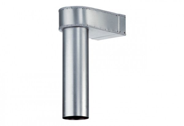 MAICO Winkel MF-WL100 80/150 90Grad-Übergang DN100 auf 80x150, lang