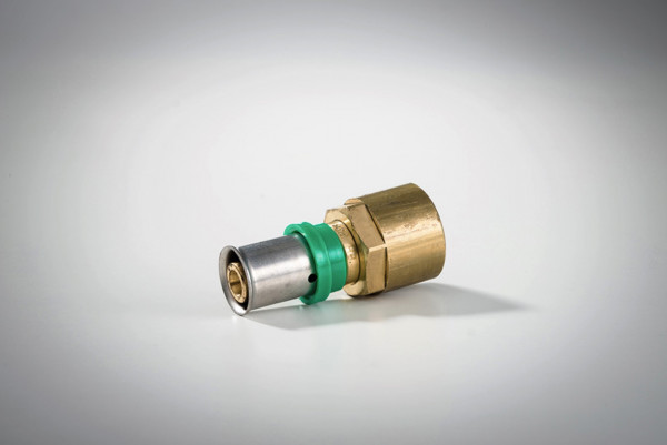 EMPUR PUR-THERM Übergangs-Muffe 15x1,8x1/2"IG Btl. 10PCE, Pressanschluss mit TH Kontur