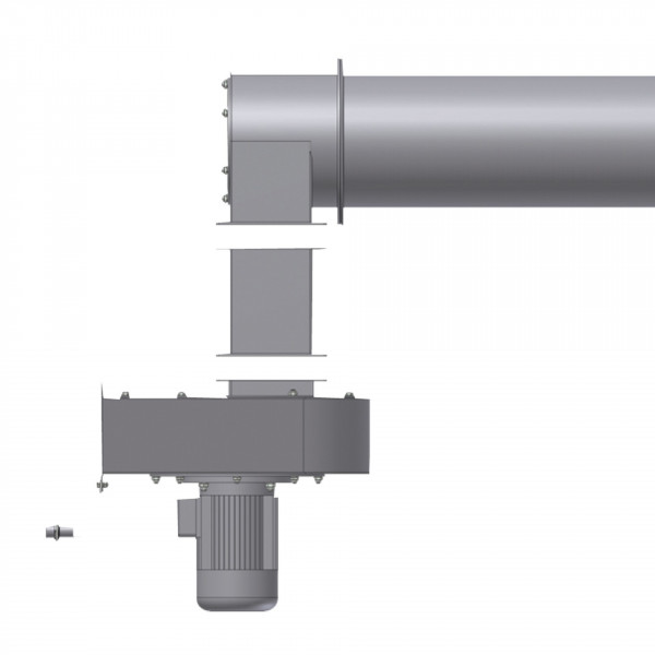 Fröling Fallschacht für Auswurfkopf L=250 mm