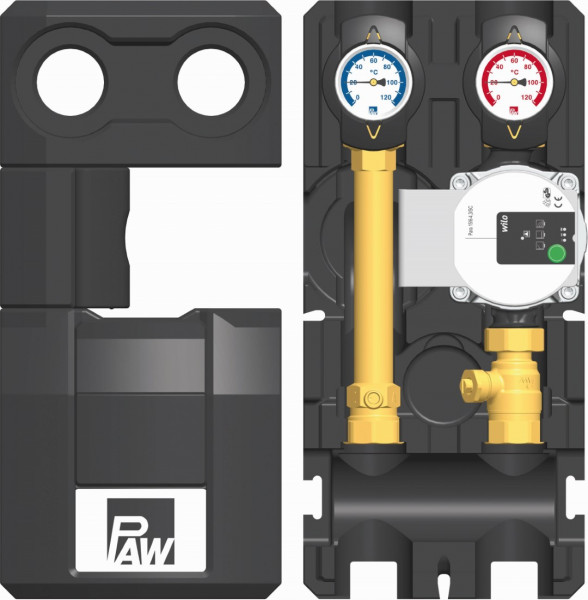 PAW HeatBloC K31 DN 20 direkt Wilo Para SC 15/6-43
