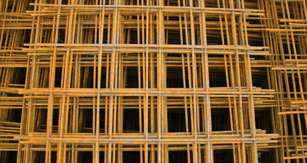 EMPUR Trägermatte blank, Raster 100x100mm Abmessung 2.100x1.200mm, Drahtstärke 3mm