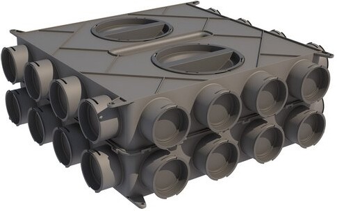 Junkers Bosch Luftverteilkasten VK160 Kunststoff