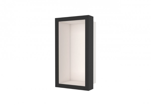 ESS Wandnische W-BOX Niche Creme Rahmen: Oak - Ebenholz, 150x300x100
