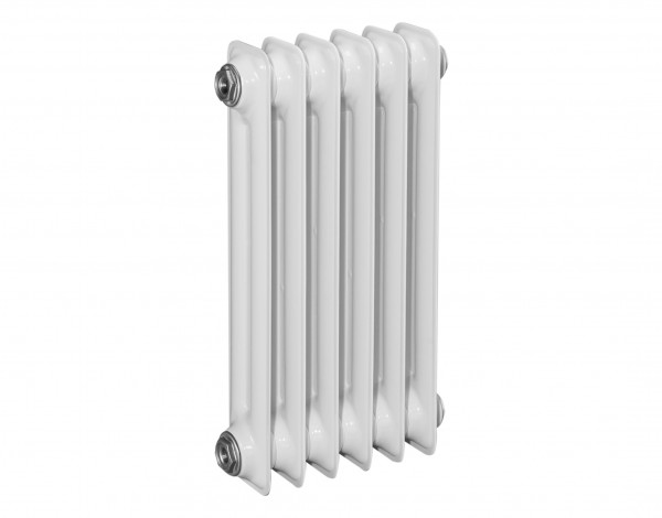 HG-TEC DIN-Stahlradiator grundiert 34 Glieder BH 600 NA 500 BL 1700 BT 110