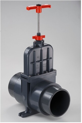 Grundfos Absperr Zulaufschieber PVC/Edelstahl, PN 2,5, DN 150, 160mm