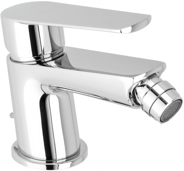 Herzbach Bidet Einlochbatterie Ventura mit Zugstangen Ablgrt chr