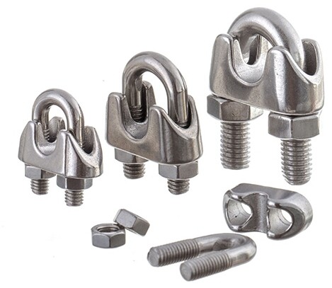 Grundfos Niro Seilklemme für 5mm Niroseil