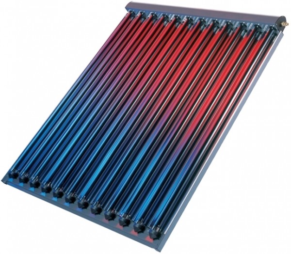 Wolf Vakuum Röhrenkollektor CRK 12 Röhren m Sammler