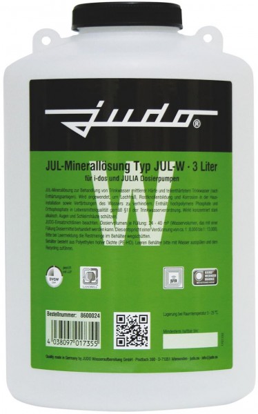 Judo JUL Minerallösung JUL W 3 l