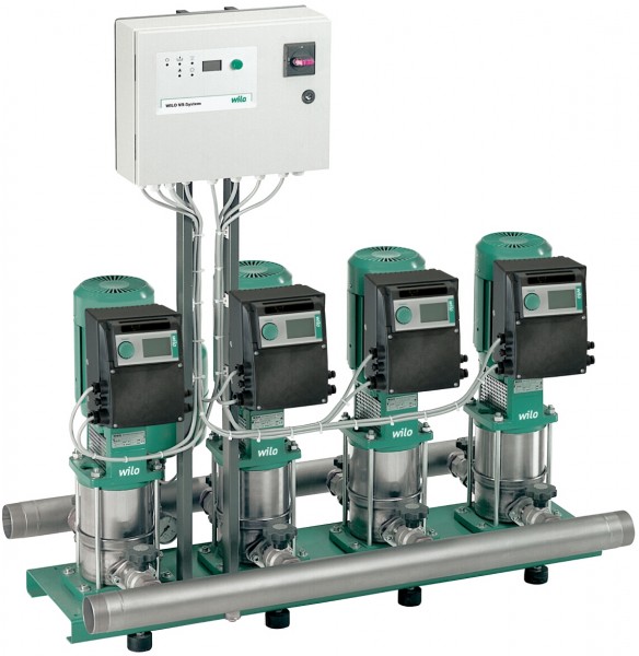 Wilo Druckerhöhungsanlage Comfort Vario COR 3 MVIE 403EM/VR 3 Pumpen